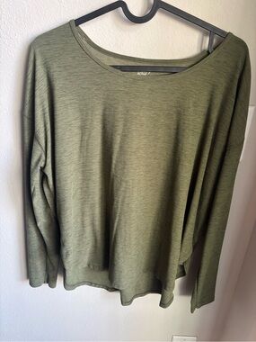 Old Navy Olive Green Long Sleeve Tee